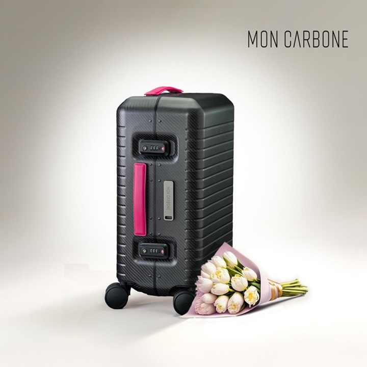 極致輕盈承載無限情意 MON CARBONE限定款行李箱 今年母親節最佳獻禮