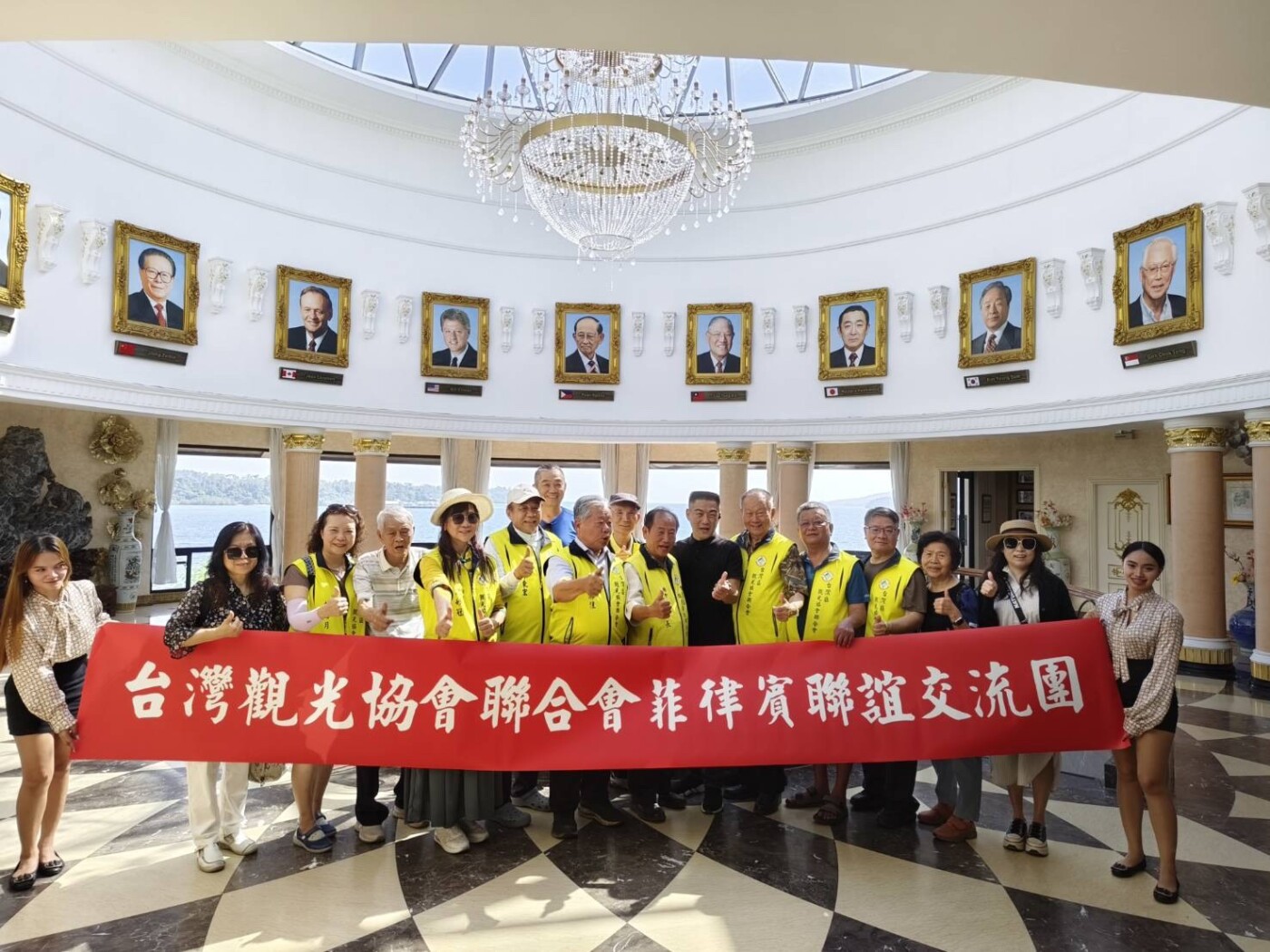 台灣區觀光協會聯合會參訪克拉克聯誼旅遊！APEC總統村與郵輪之旅驚喜連連