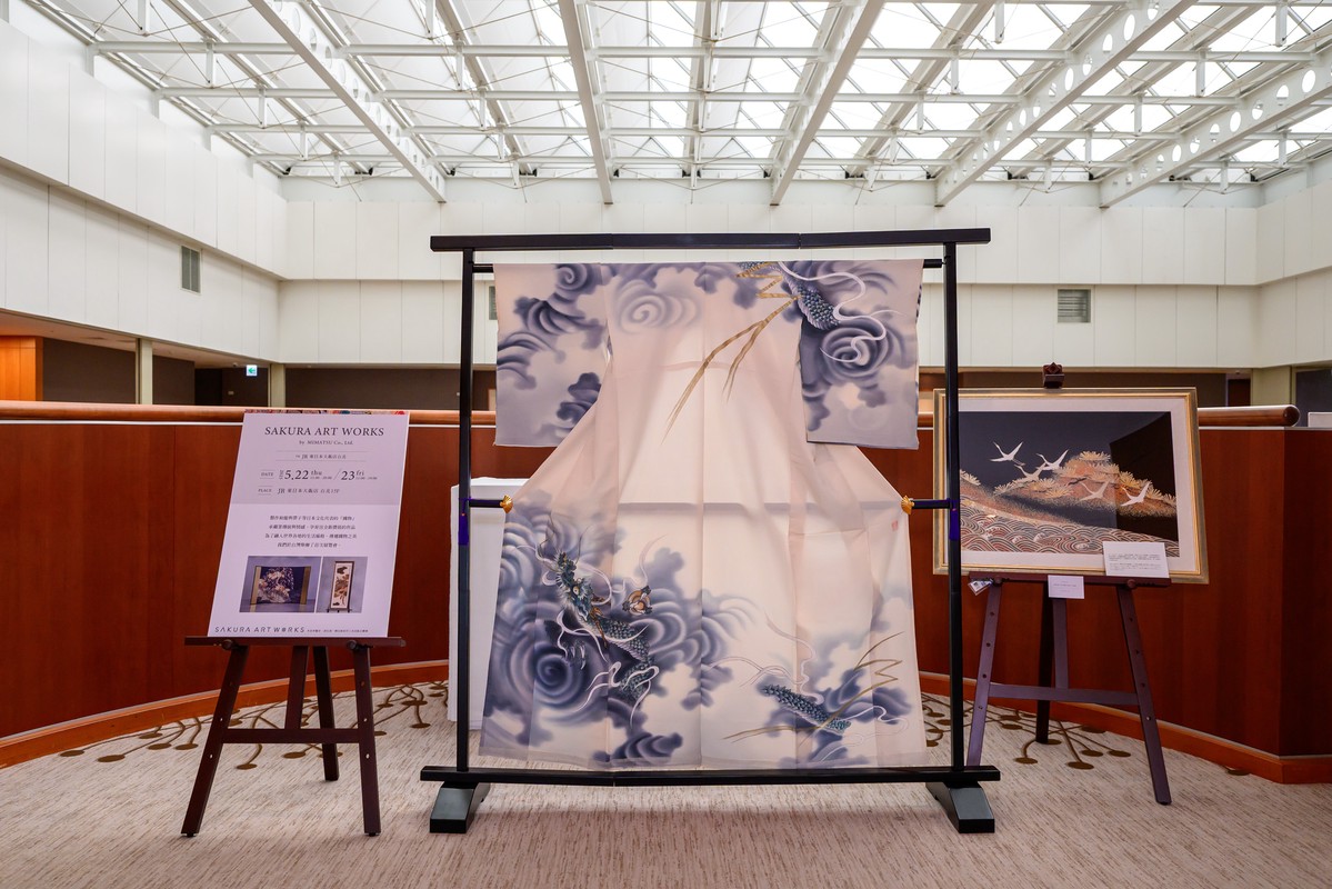 日本百年和服品牌「三松」海外首展選在台灣　SAKURA ART WORKS啟動織物生活新美學