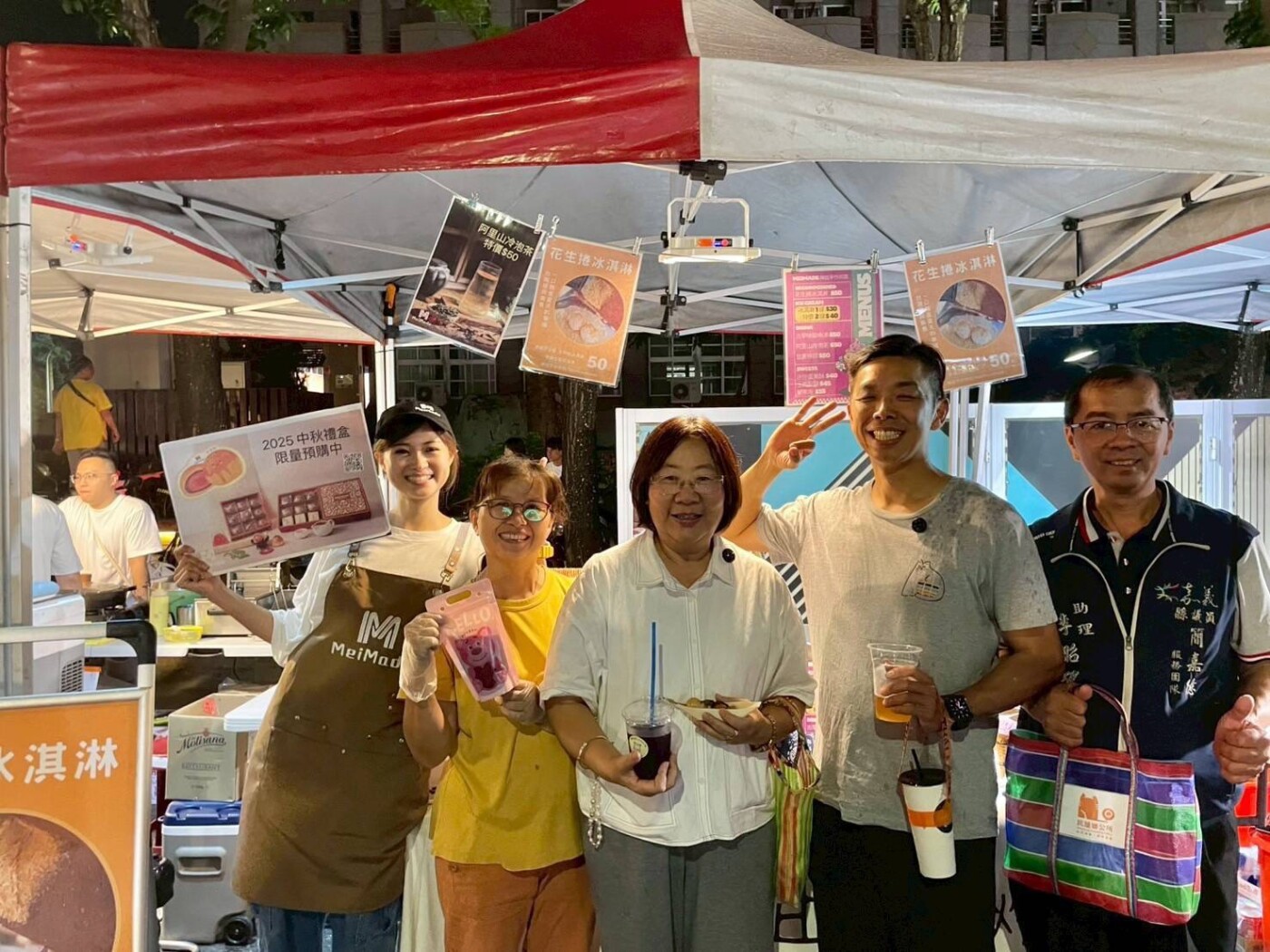 民雄下街文化祭登場 青年樂團與美食市集吸引民眾