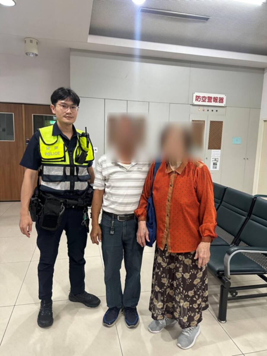 失智長者迷路驚魂　員警靠小紙條化險為夷