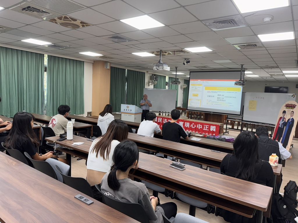 玄大法律系啟用「實習法庭」 打造理論與實務兼備教學環境
