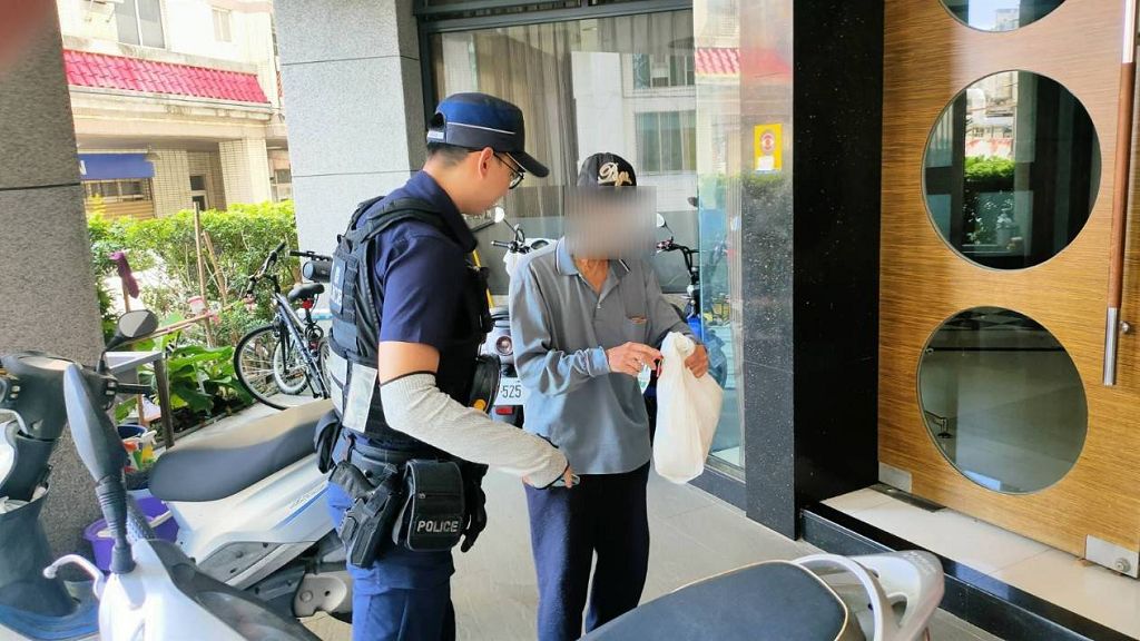 台中阿伯10天內三度走失 警笑稱熟面孔三尋獲成朋友