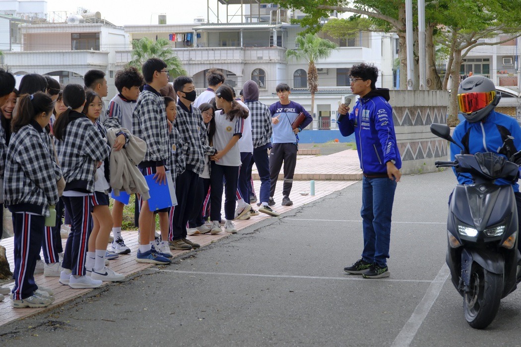 花蓮啟動校園機車安全大行動 各校齊力守護學生上路安全