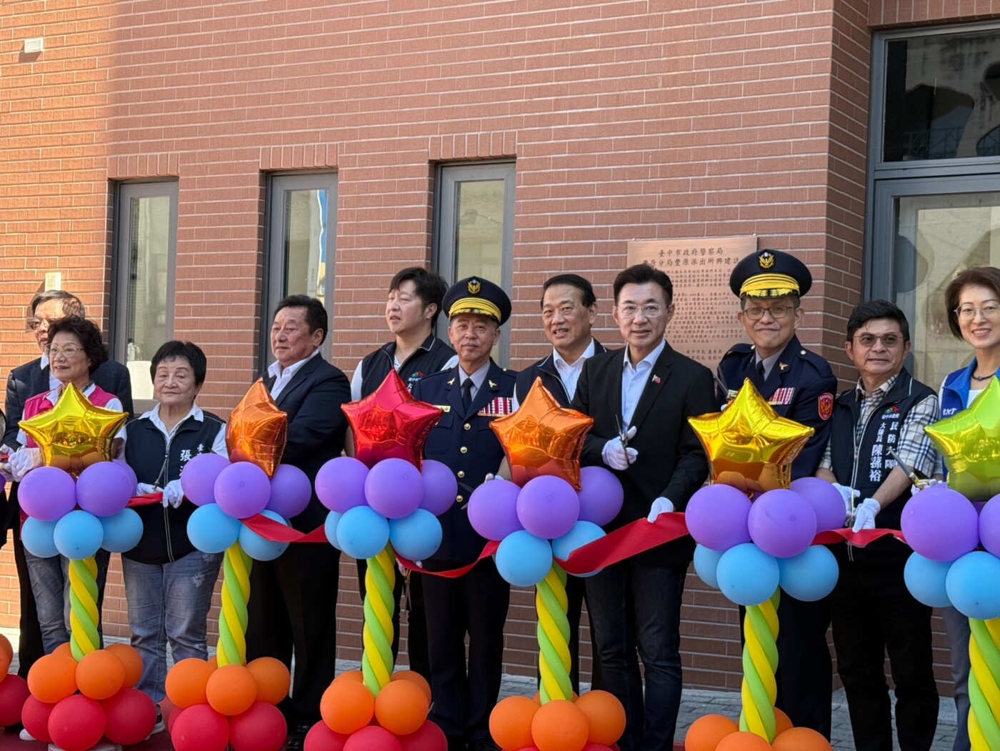 葫蘆墩治安守護新地標 豐原派出所新建落成