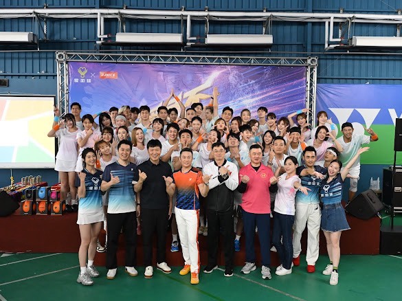  「愛星盃」明星公益羽球賽 46位藝人KOL齊聚飛颺羽球館　