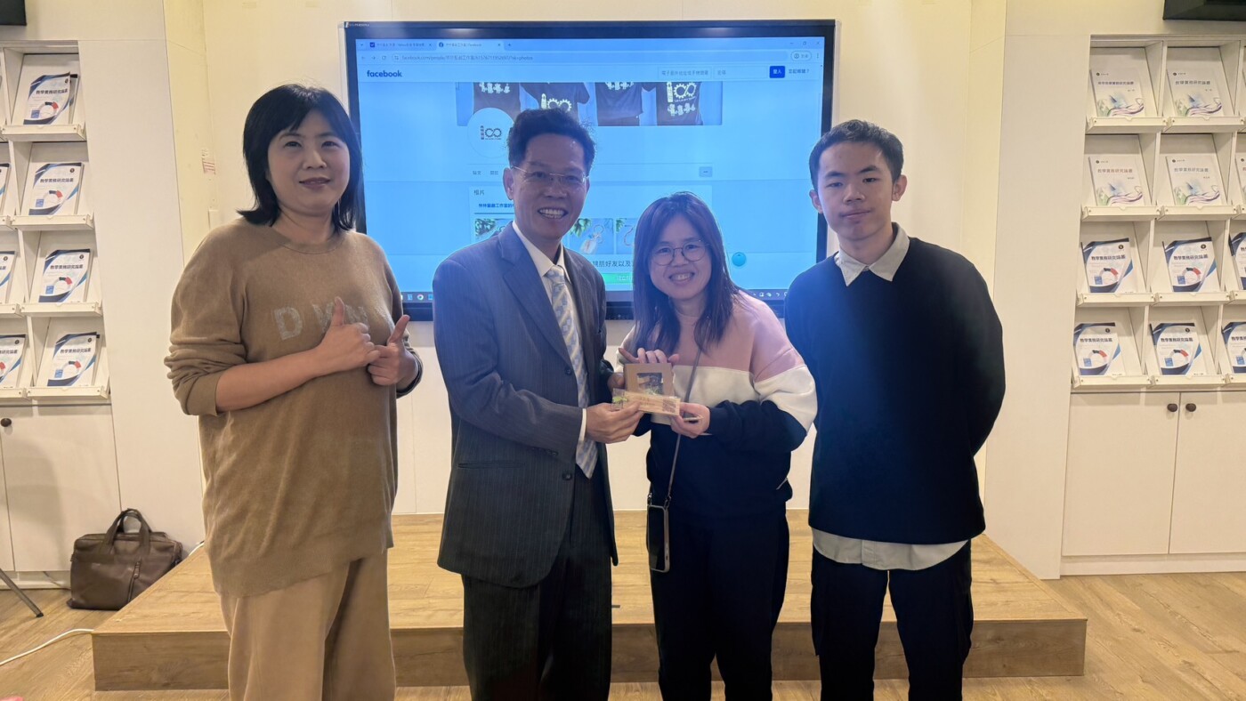 前青輔會主委李永騰玄奘大學開講　與簡紹琦校長14年後再續「奇妙緣份」