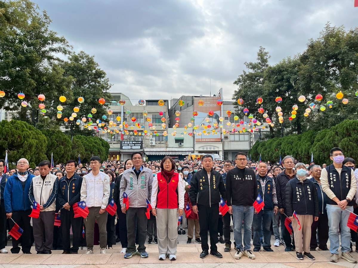 民雄鄉公所舉辦元旦升旗 林于玲:凝聚向心、展現希望