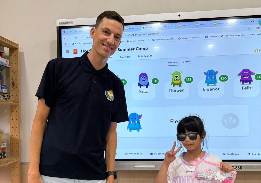 竹北英語補教業競爭激烈 自然璽以英式開放教學突圍