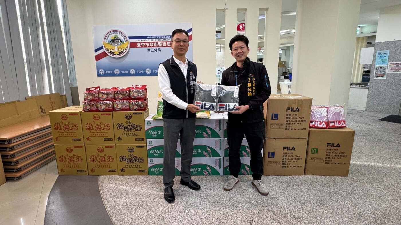 寒流送暖不缺席　第五警分局攜手民間團隊關懷獨居長輩