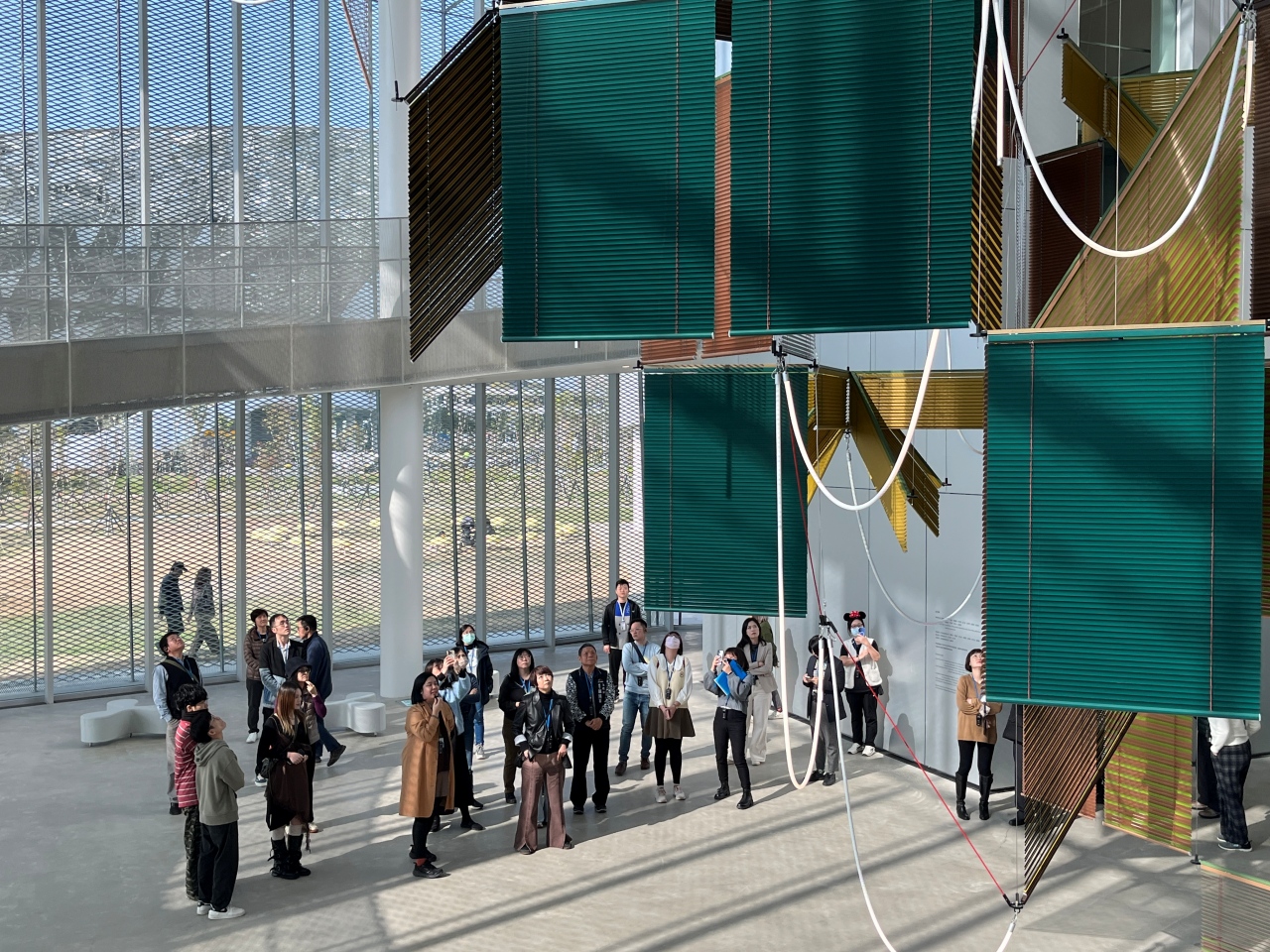 新北市政府參訪綠美圖  借鏡圖美合一公共文化經驗