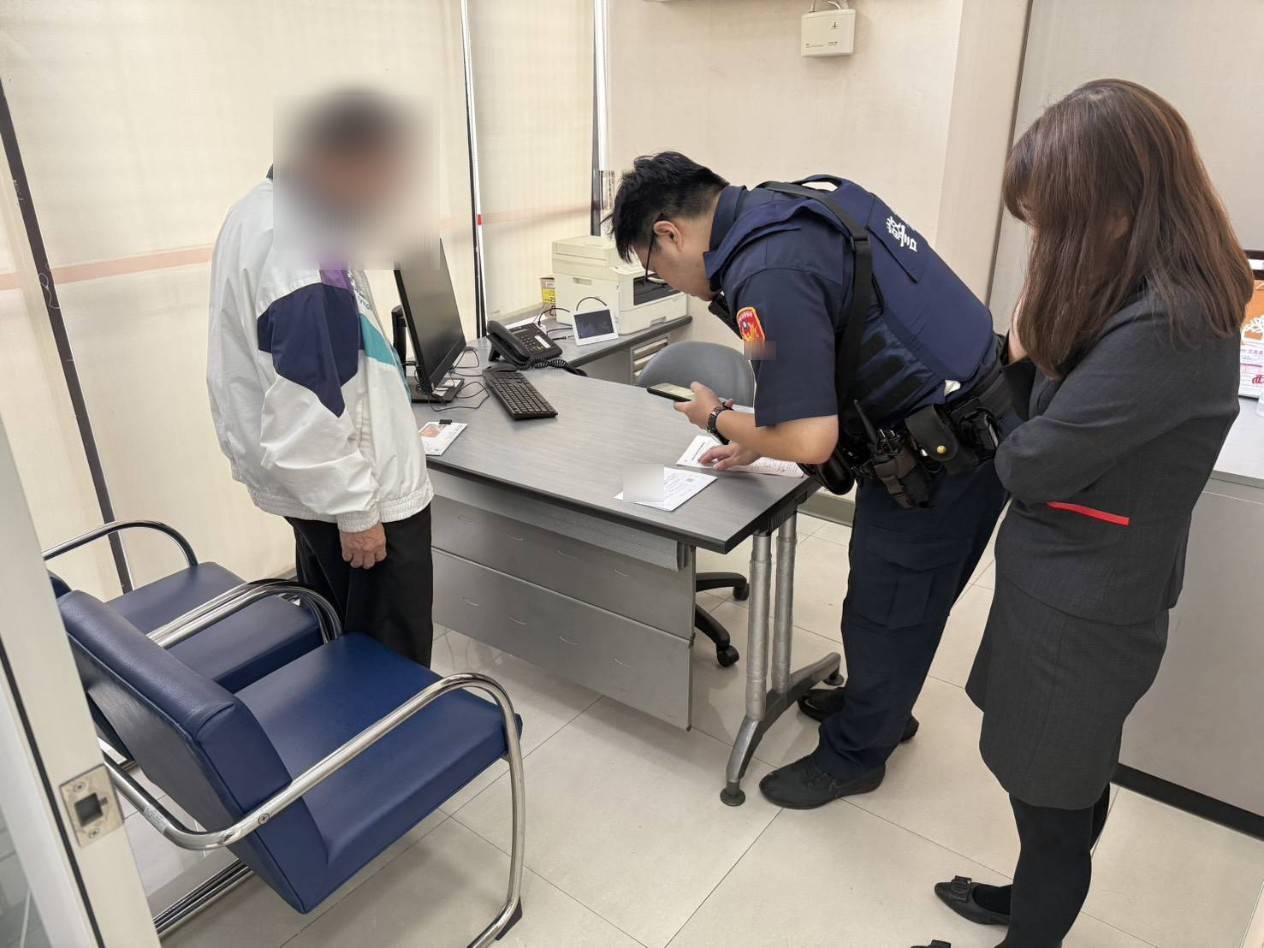 信仰包裝投資陷阱　台中警成功阻詐3萬元