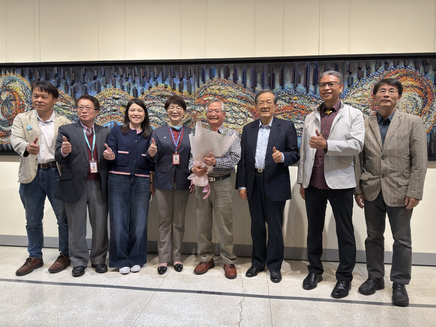 百年大旱啟發創作　簡源忠拼出「母親之河」