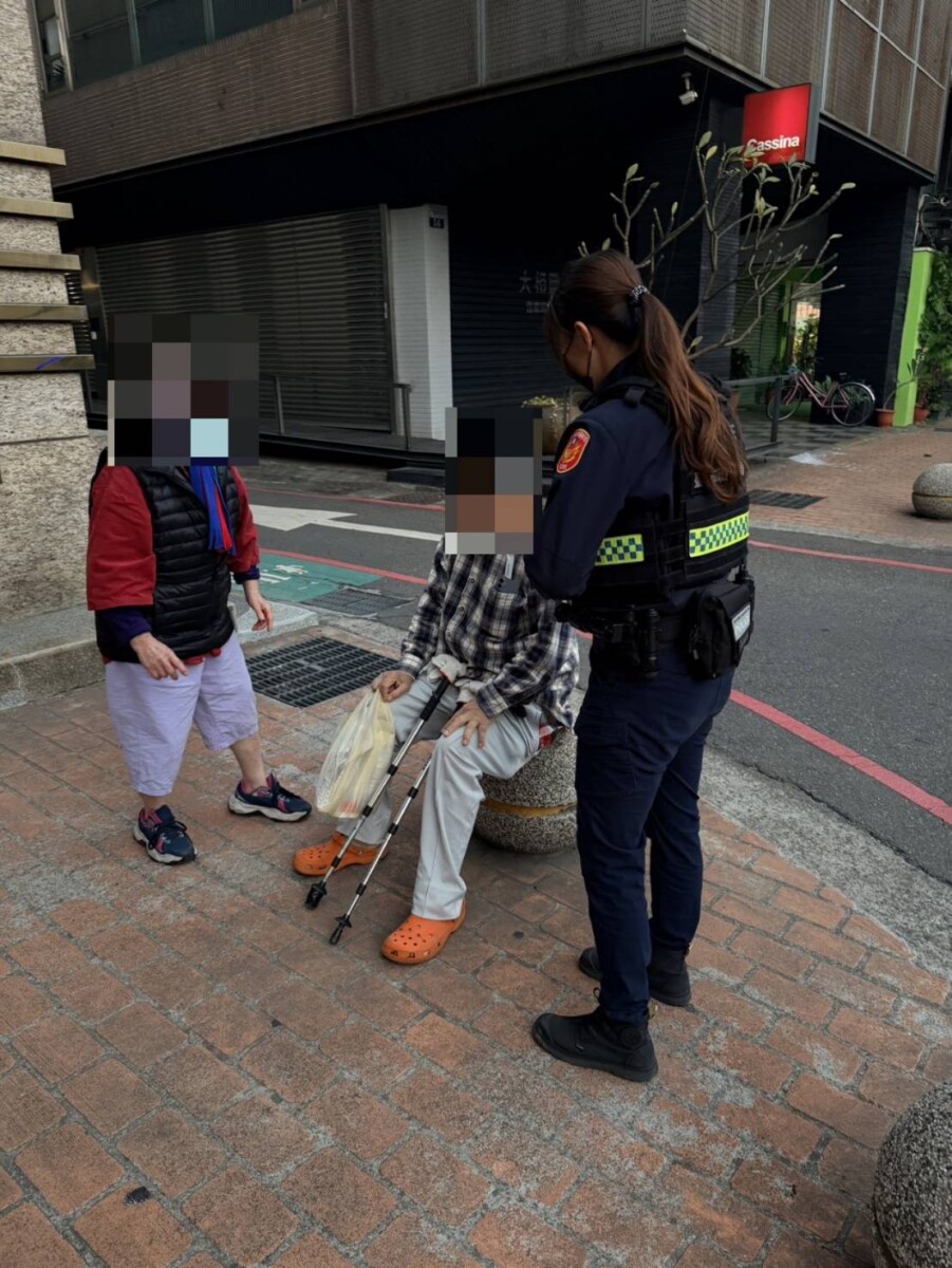 八旬翁散步迷途　警地毯式搜尋助50年老伴淚重逢