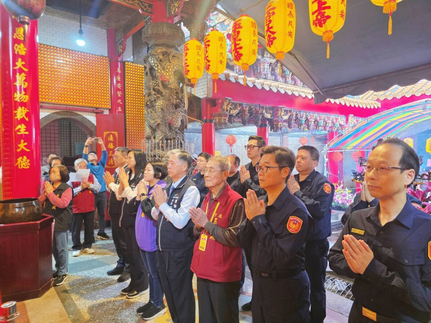 沙鹿玉皇殿捐RAV4油電警車　強化烏日警海線巡防