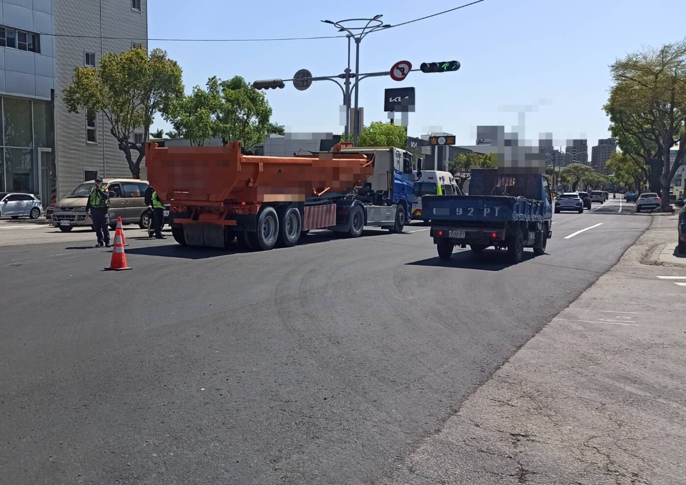 潭子環中路死亡事故　機車騎士遭砂石車撞擊送醫不治