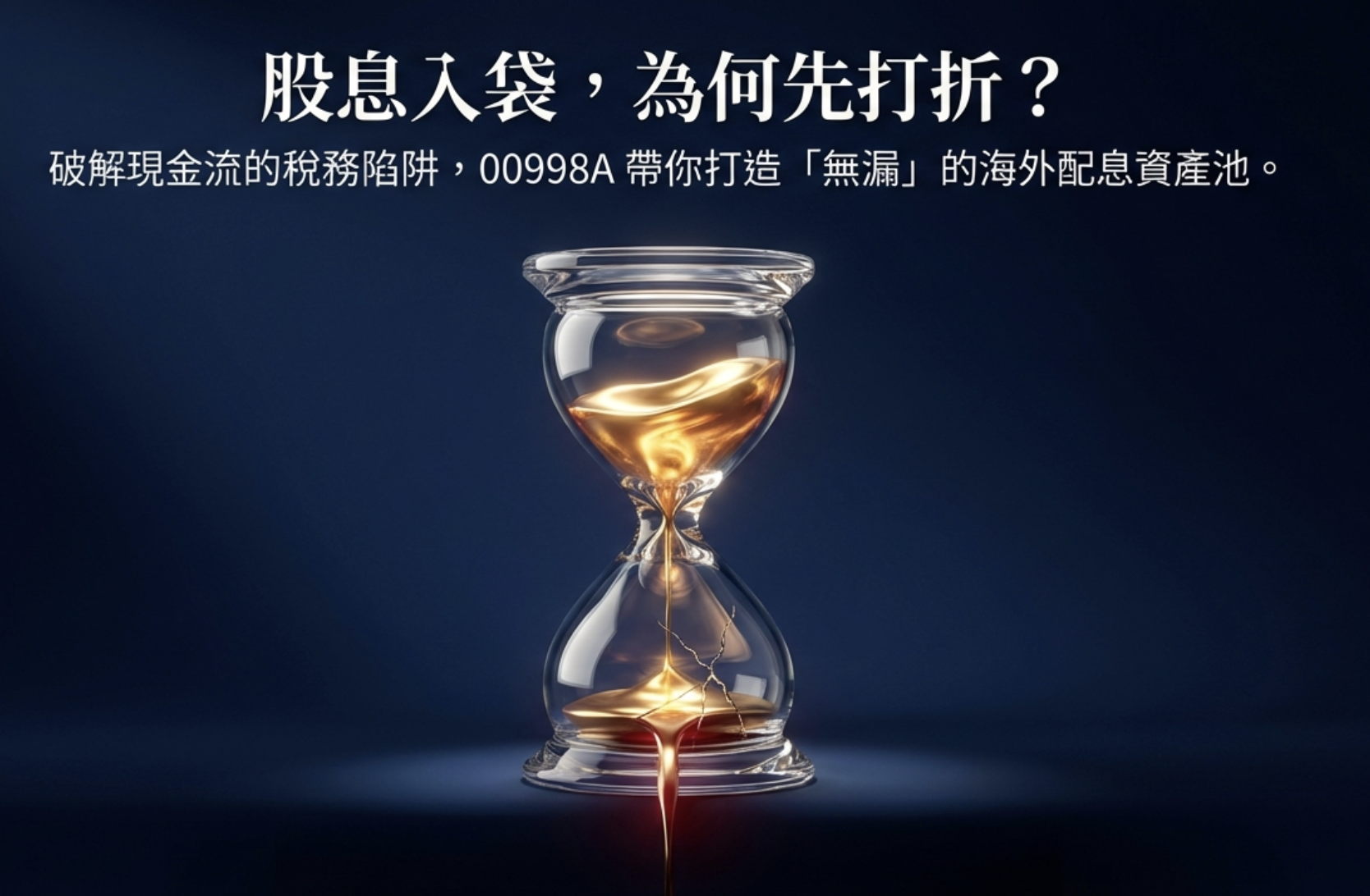 股息入袋先打折？00998A以海外配息優勢，搶攻現金流配置需求