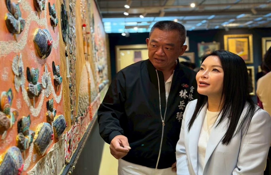 林岳璋攜手張嘉郡！螺鈿特展點亮雲林美學