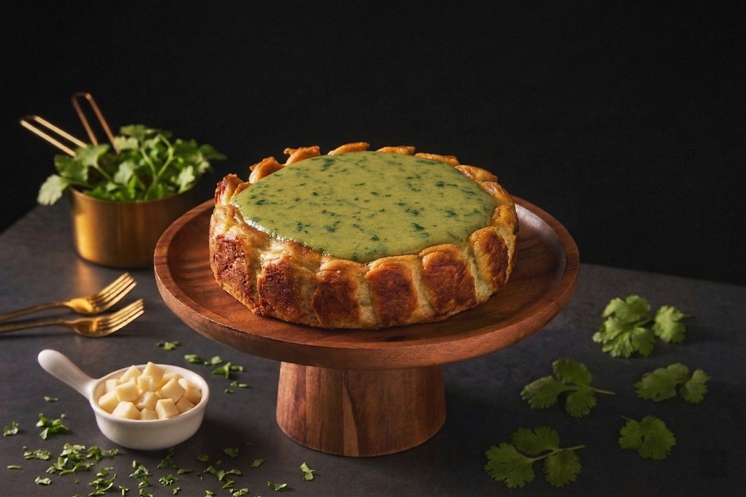 香菜控必吃！起士公爵「香菜花生熟成巴斯克」一口顛覆你對甜點的想像