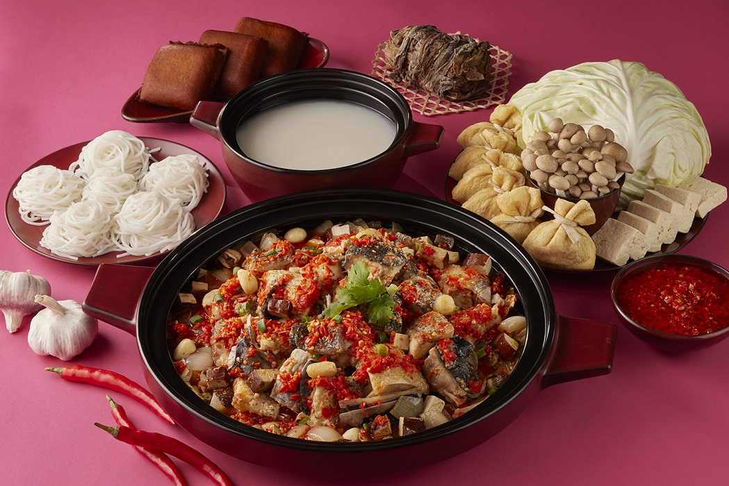 福容推剁椒魚頭煲   桃園大溪 龍潭 石門特色入菜  一鍋三吃兩千有找