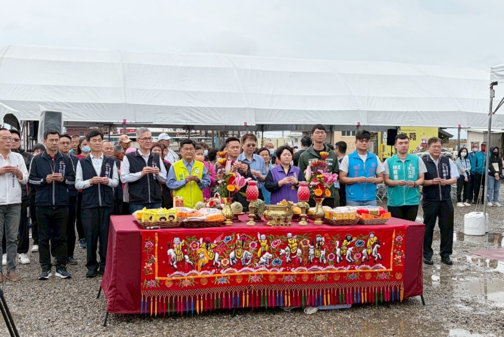 高美濕地陽光公廁開工祈福典禮    迎來絕美蛻變提升觀光新亮點