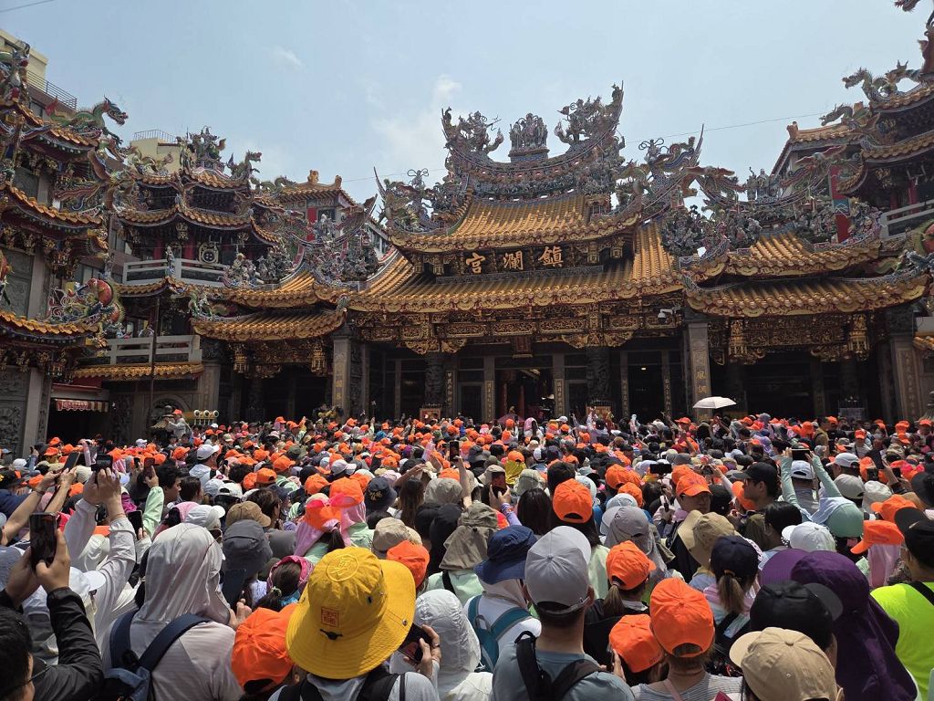 白沙屯進香人數創新高　警方啟動空地聯防疏導交通