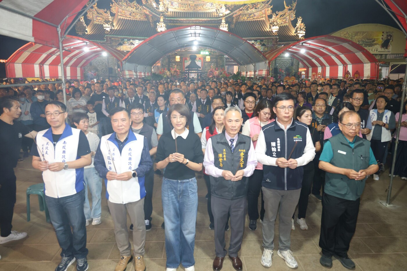 宗教帶動觀光　受天宮聖誕大典引爆名間人潮